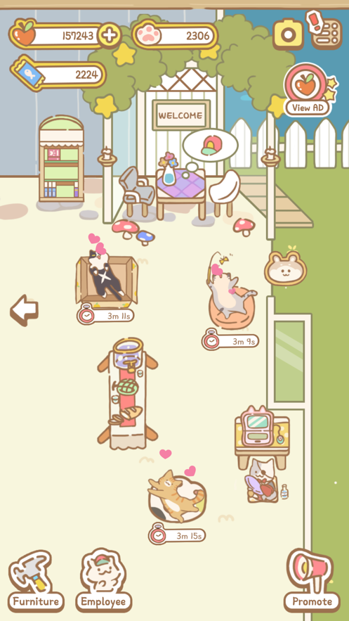 猫猫水疗馆中文版截图