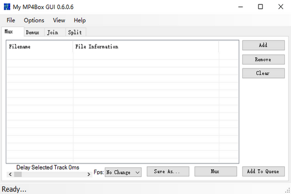 My MP4Box GUI官方版