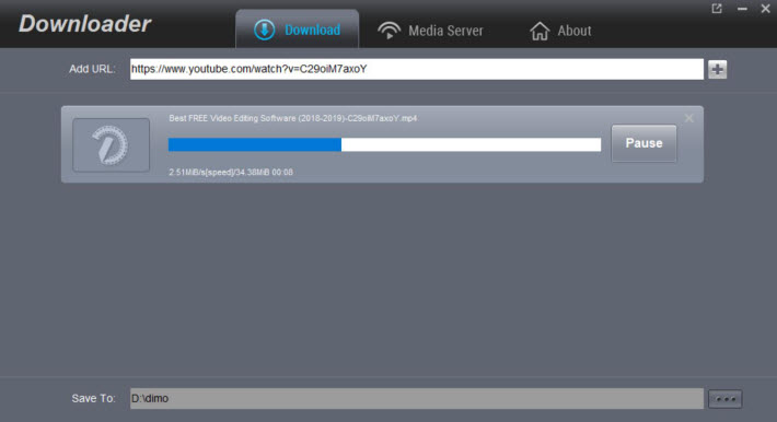 Dimo Video Downloader特别版截图