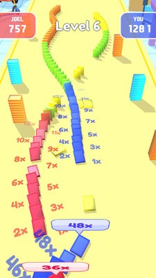 多米诺火车3D截图
