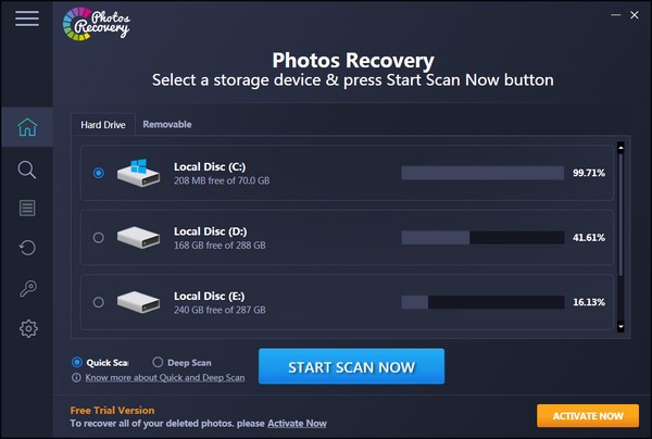 Systweak Photos Recovery官方版