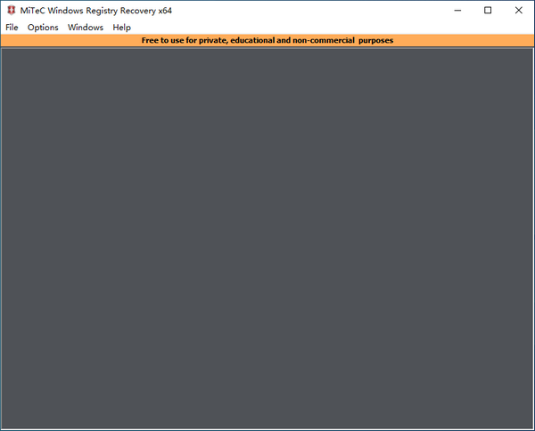 MiTeC Windows Registry Recovery官方版