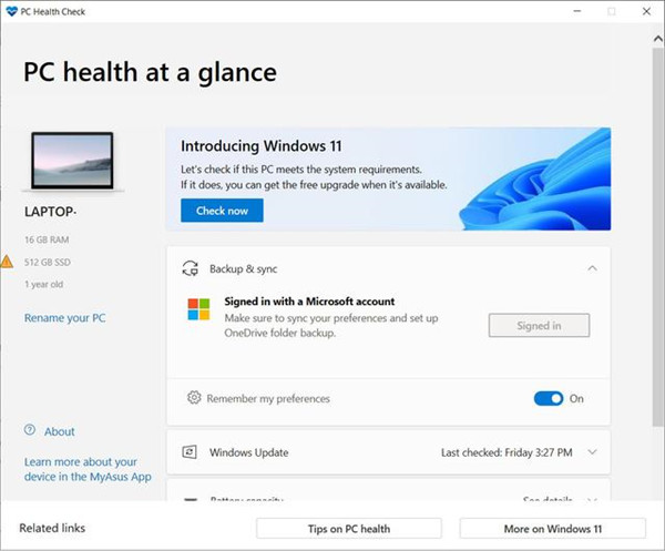 Windows11兼容性检查工具下载