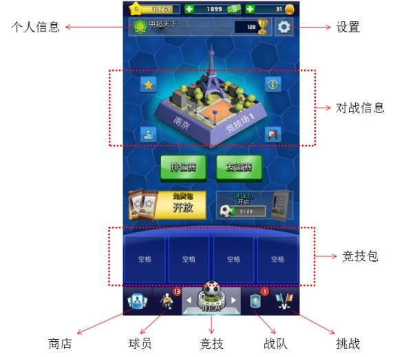 实况中超基本玩法截图