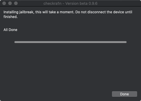 Checkra1n越狱工具0.9.7beta版使用方法9