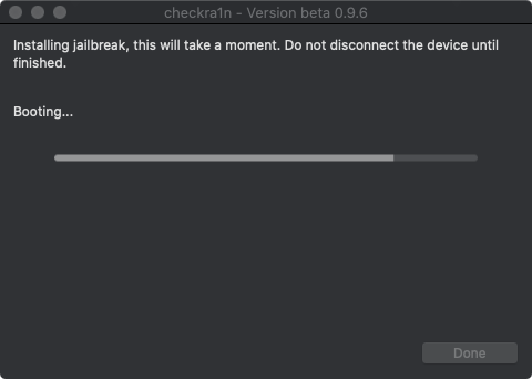 Checkra1n越狱工具0.9.7beta版使用方法8