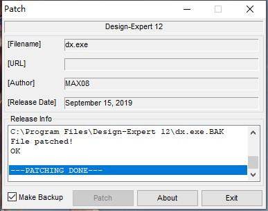 Design Expert12安装方法6