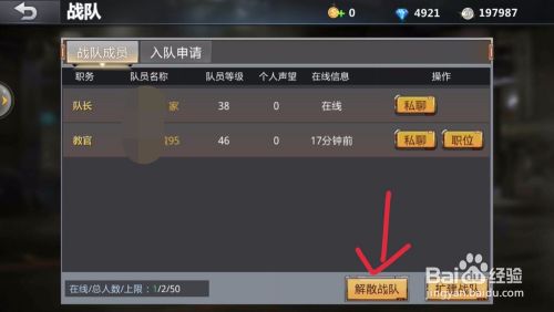 如何解散战队截图6