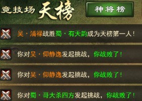 竞技场玩法截图