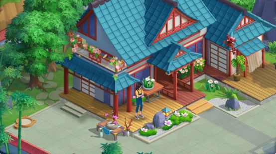 花田小院内置修改器最新版本主屋庭前花草搭配介绍3