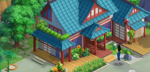花田小院内购版无限花瓣主屋庭前花草怎么搭配3