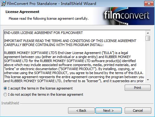 FilmConvert Nitrate破解版安装教程2