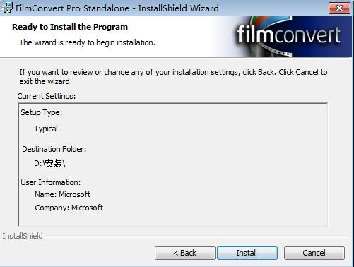 FilmConvert Nitrate破解版安装教程4