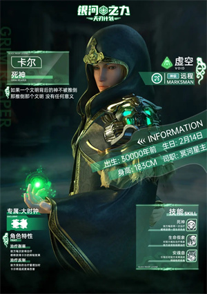 银河之力天刃计划bilibili版角色档案3