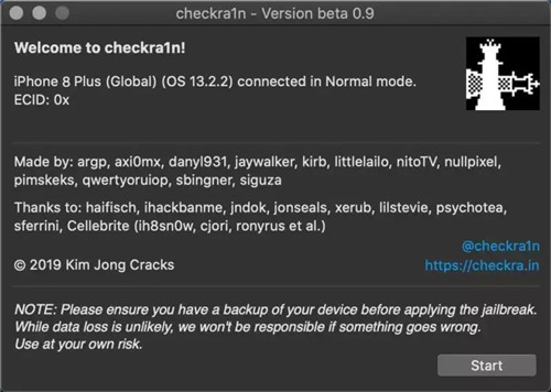 checkra1n越狱win版工具软件特点