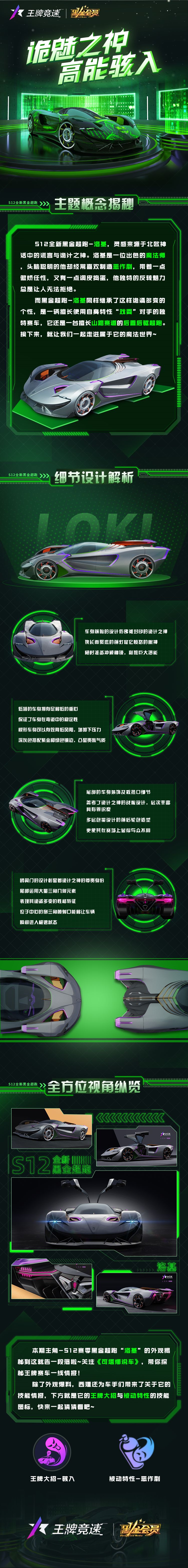 王牌竞速渠道服S12黑金超跑“洛基”抢先畅玩2
