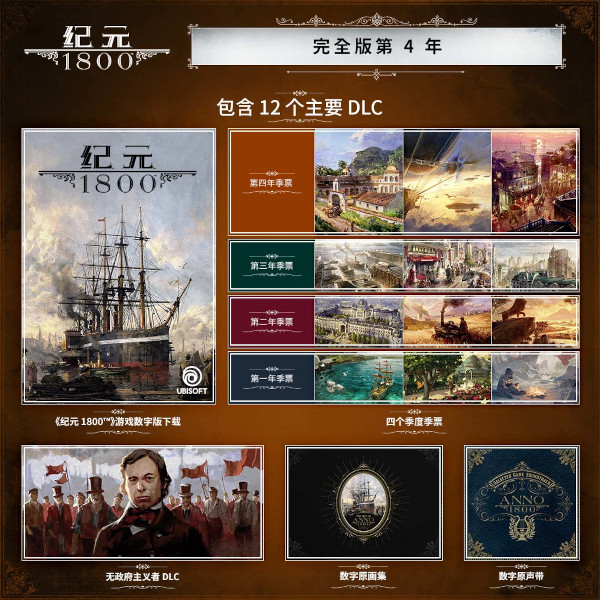 纪元1800steam破解版第四年机票介绍1