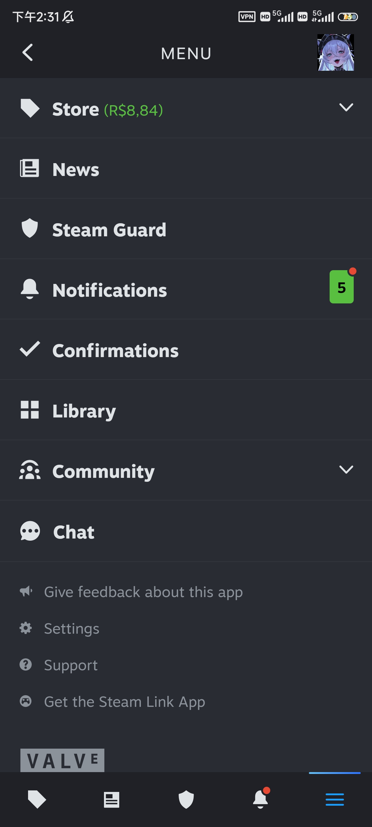 steam手机令牌app怎么设置中文2