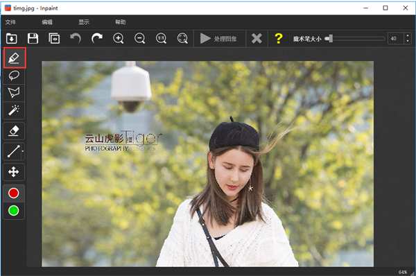 Inpaint图片去水印工具怎么去水印截图2