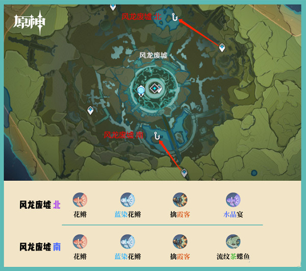 云原神钓鱼点攻略截图3