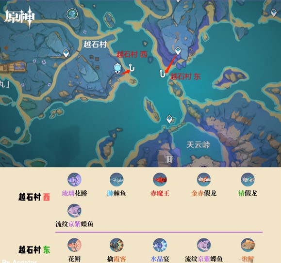 云原神钓鱼点攻略截图15