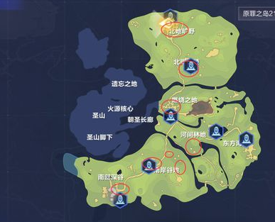 我的起源内购修改版调查物分布图1