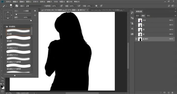 photoshop怎么抠图截图12