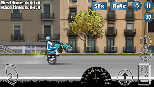 Wheelie Challenge游戏旧版玩法说明5