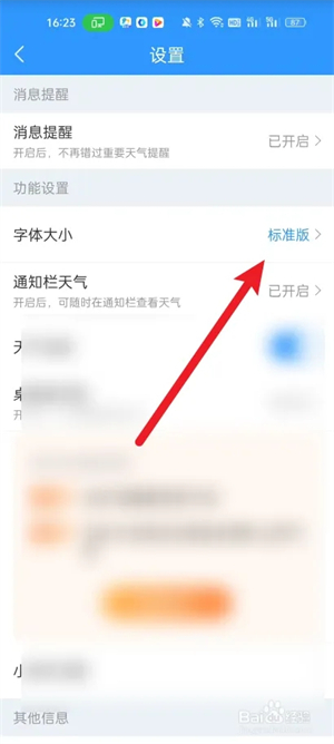 如何设置字体大小截图3