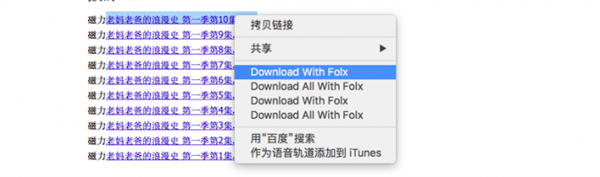 Folx下载文件方法2