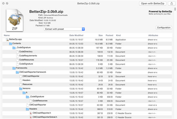 BetterZip中文已激活版软件功能截图8