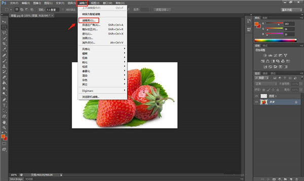 Photoshop电脑免费版制作玻璃模糊教程3