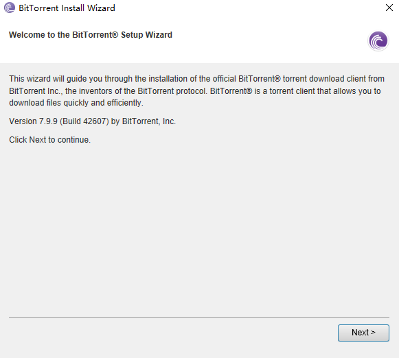 BitTorrent中文版安装方法2