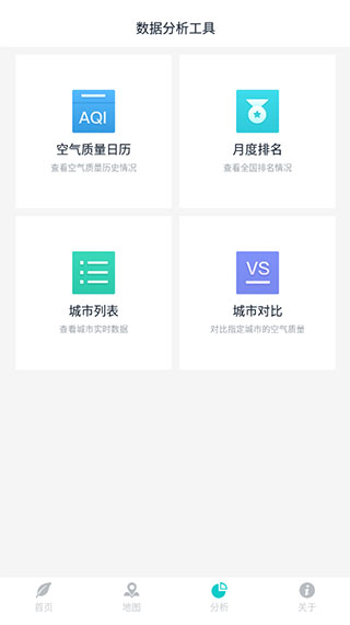 空气质量发布app如何查看其他城市的空气质量4