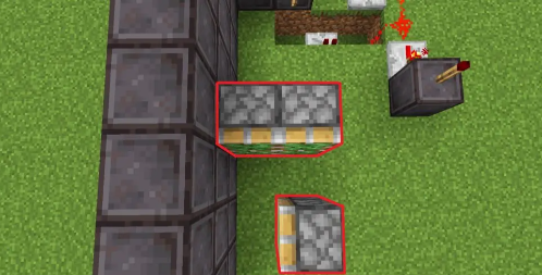 Minecraft PE手机版红石密码门5