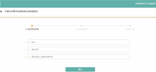 导游申请电子导游证教程截图1