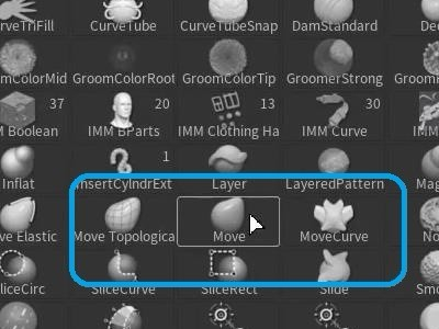 ZBrush怎么设置笔刷快捷键?2