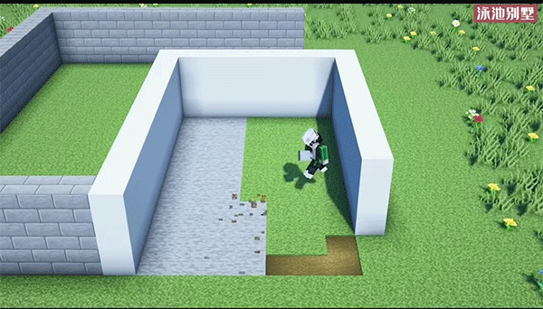如何在Minecraft国际版最新版中制作别墅?3