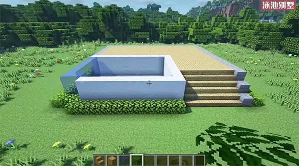 如何在Minecraft国际版最新版中制作别墅?5