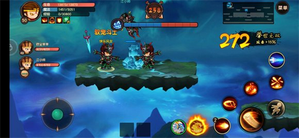造梦无双破解版无限充值神魔战场攻略截图2