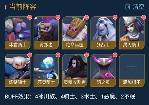 多多自走棋阵容搭配推荐2