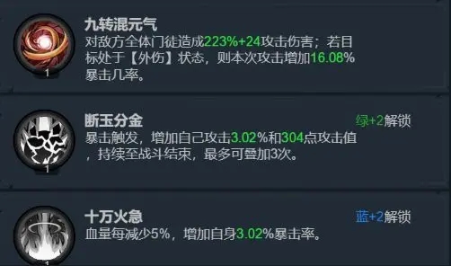 真武江湖破解版无限元宝版阵容攻略7