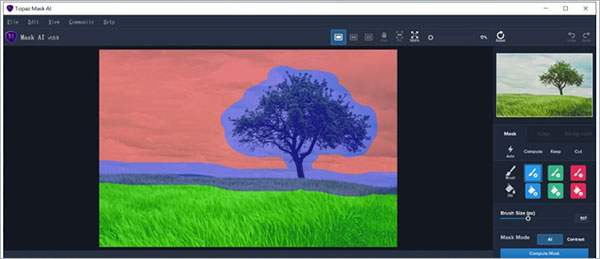 Topaz Mask AI破解版使用方法截图1