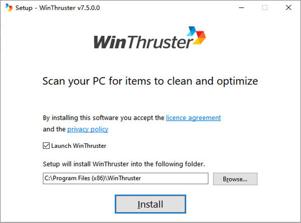 Winthruster破解中文版下载截图1