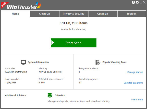 Winthruster破解中文版下载截图3