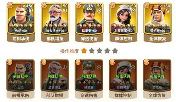 我的战争无限钻石版阵容搭配攻略截图2