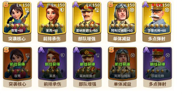 阵容推荐截图3