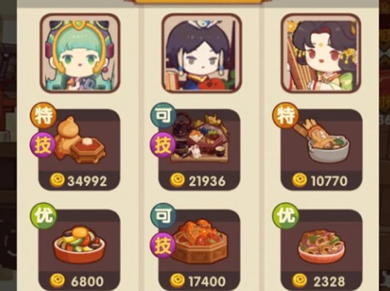 菜品等级1