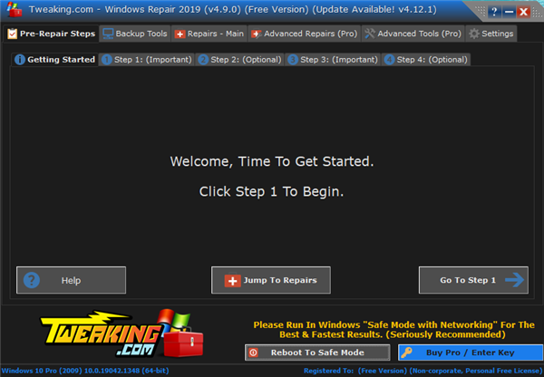 WindowsRepair中文版下载截图1