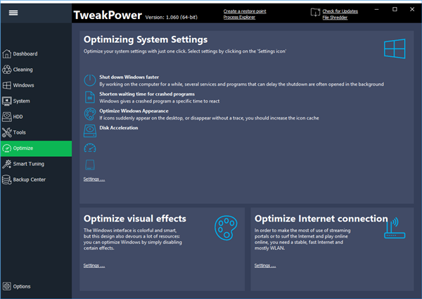 TweakPower汉化版下载截图2